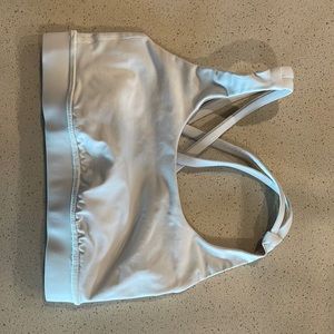 White Lululemon Sports bra